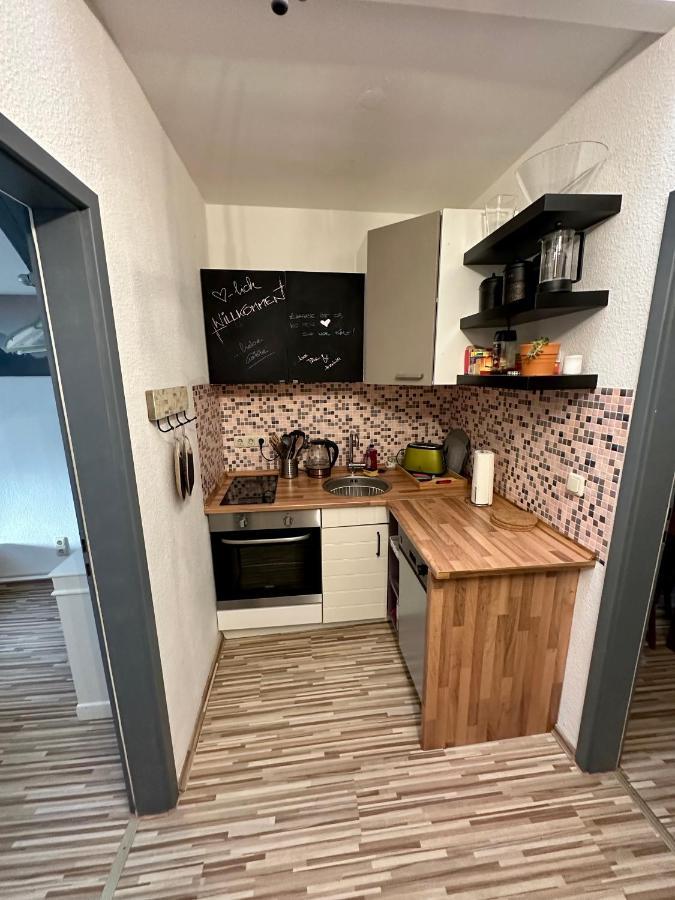 Apartment Zum Gruenen Hirsch Inkl. Parkplatz Erfurt Exterior foto